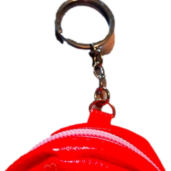 Hello Kitty & Tiny Chum Wallet Mini Coin Purse Backpack Pendant Keychain - Picture 4 of 5